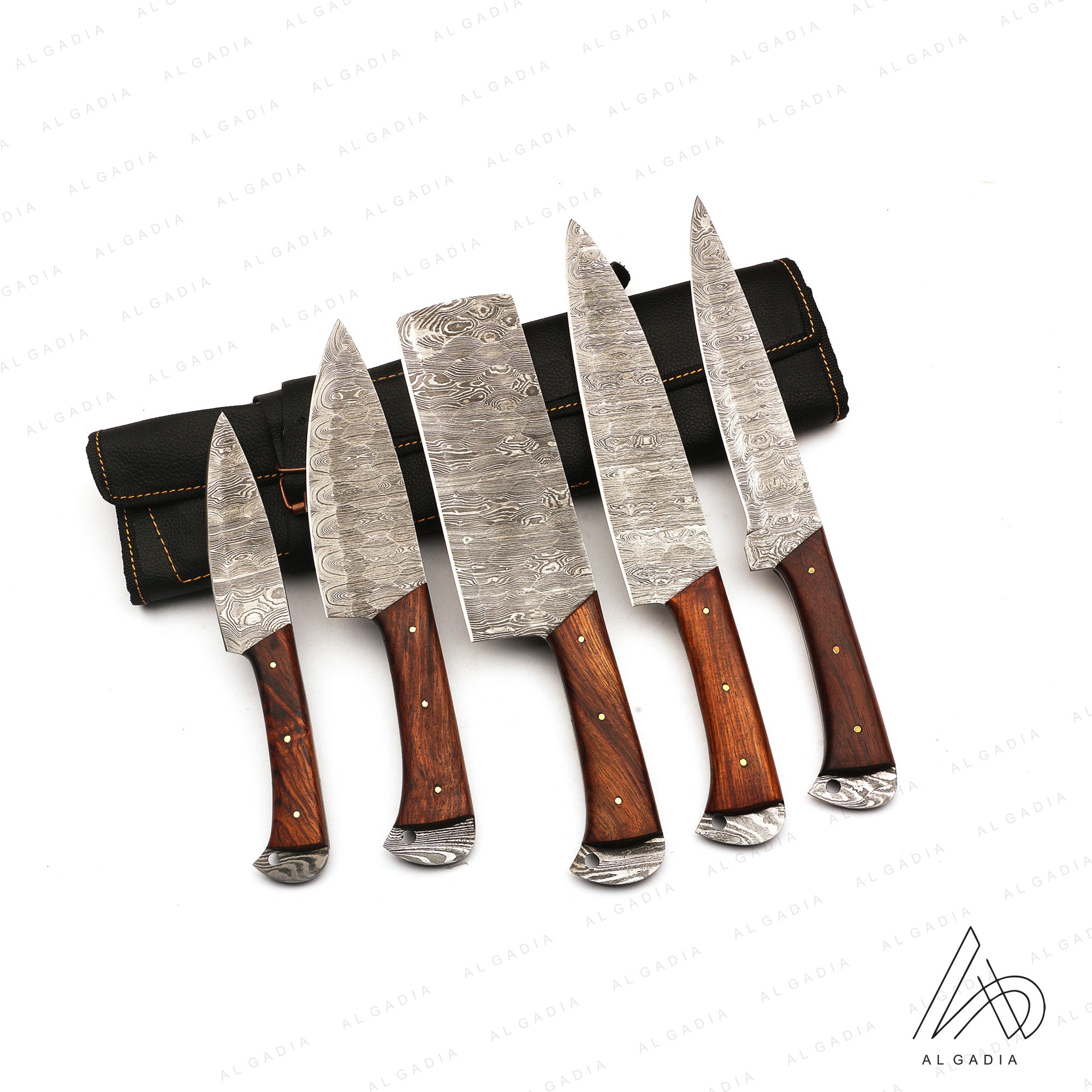 Chef Set ( Damascus) | 5 Pcs