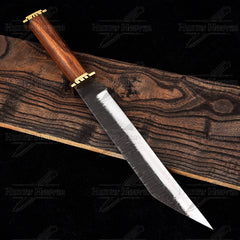 Seax Knife (File Work)