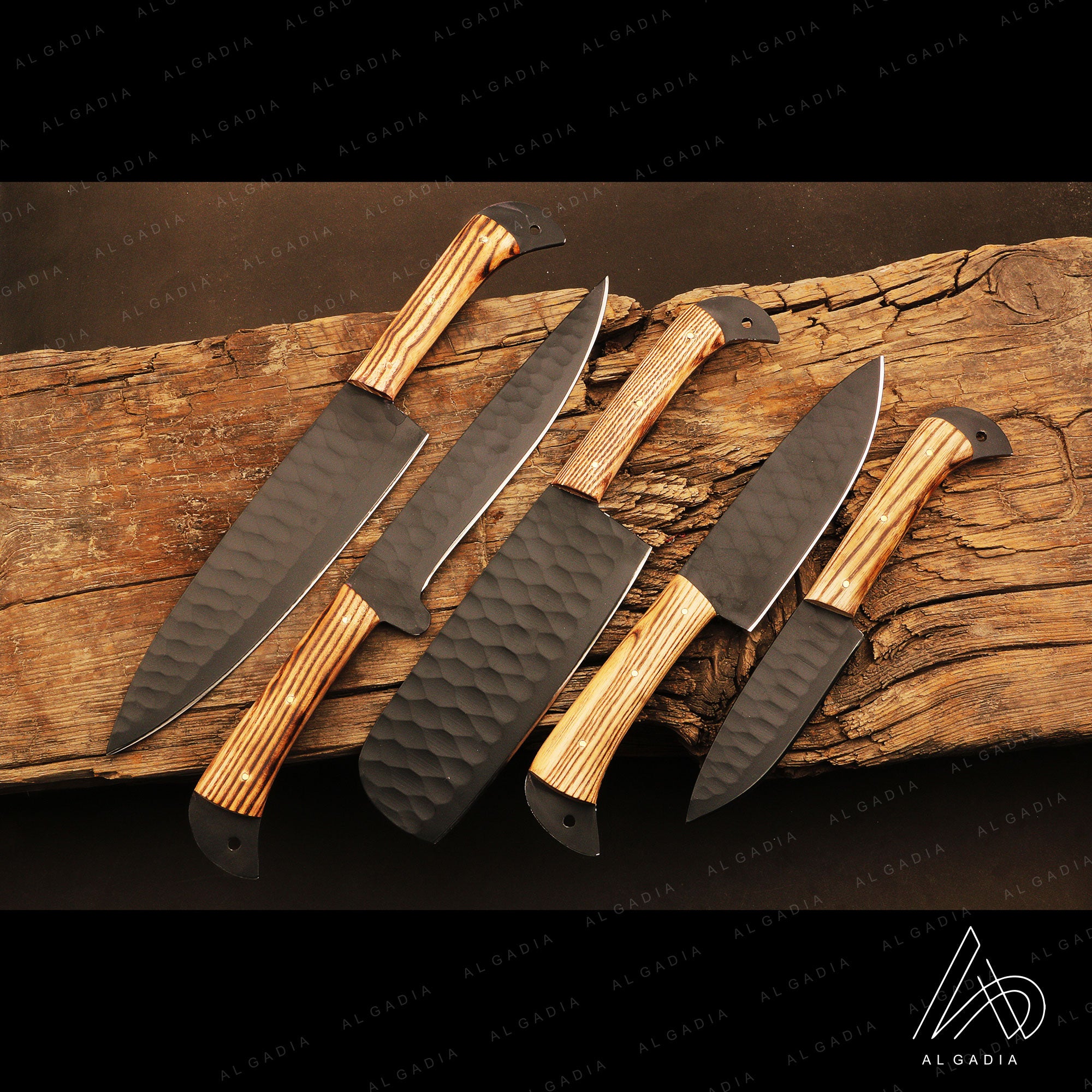 Chef Set (Ashwood Handle) | 5 Pcs