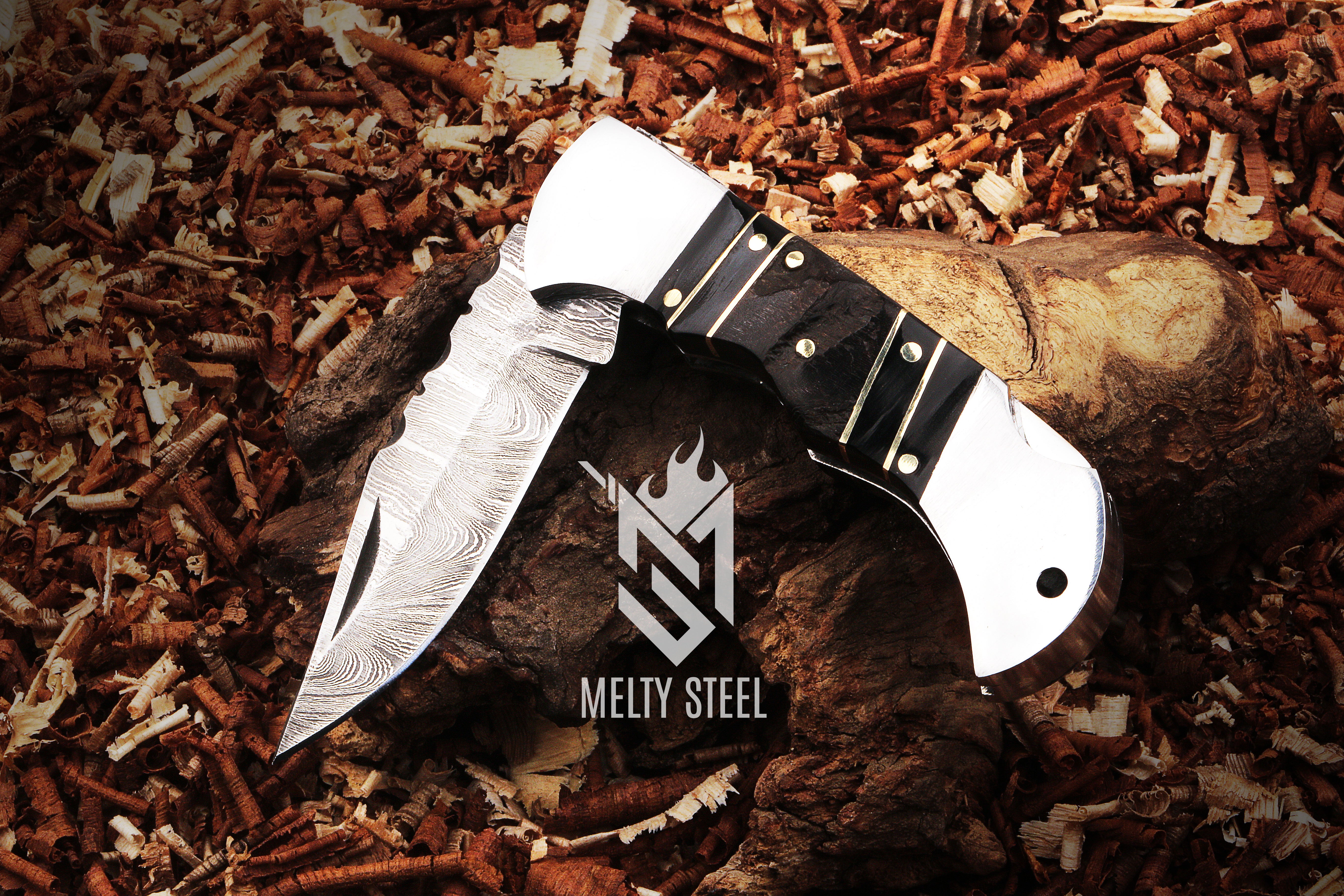 Pocket Knife (Black Stag)