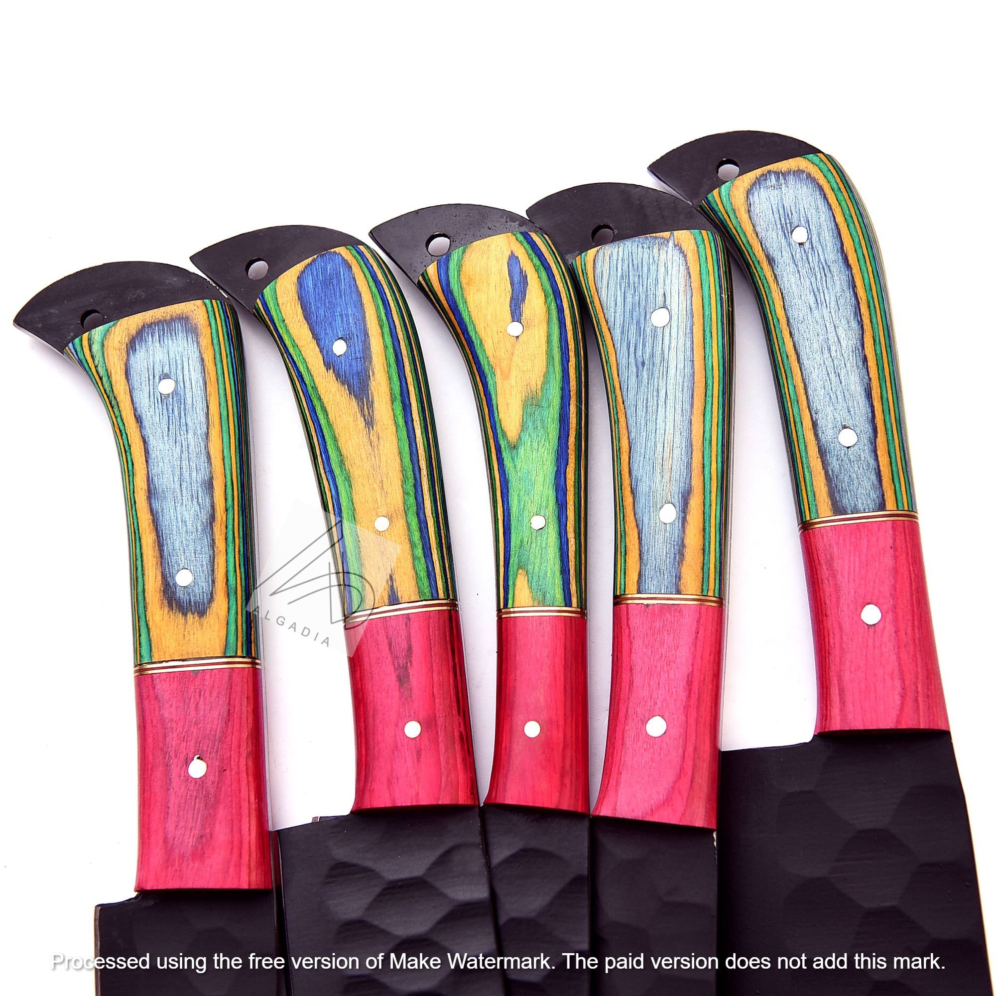 Chef Set (Multi Color Handle) | 5 Pcs